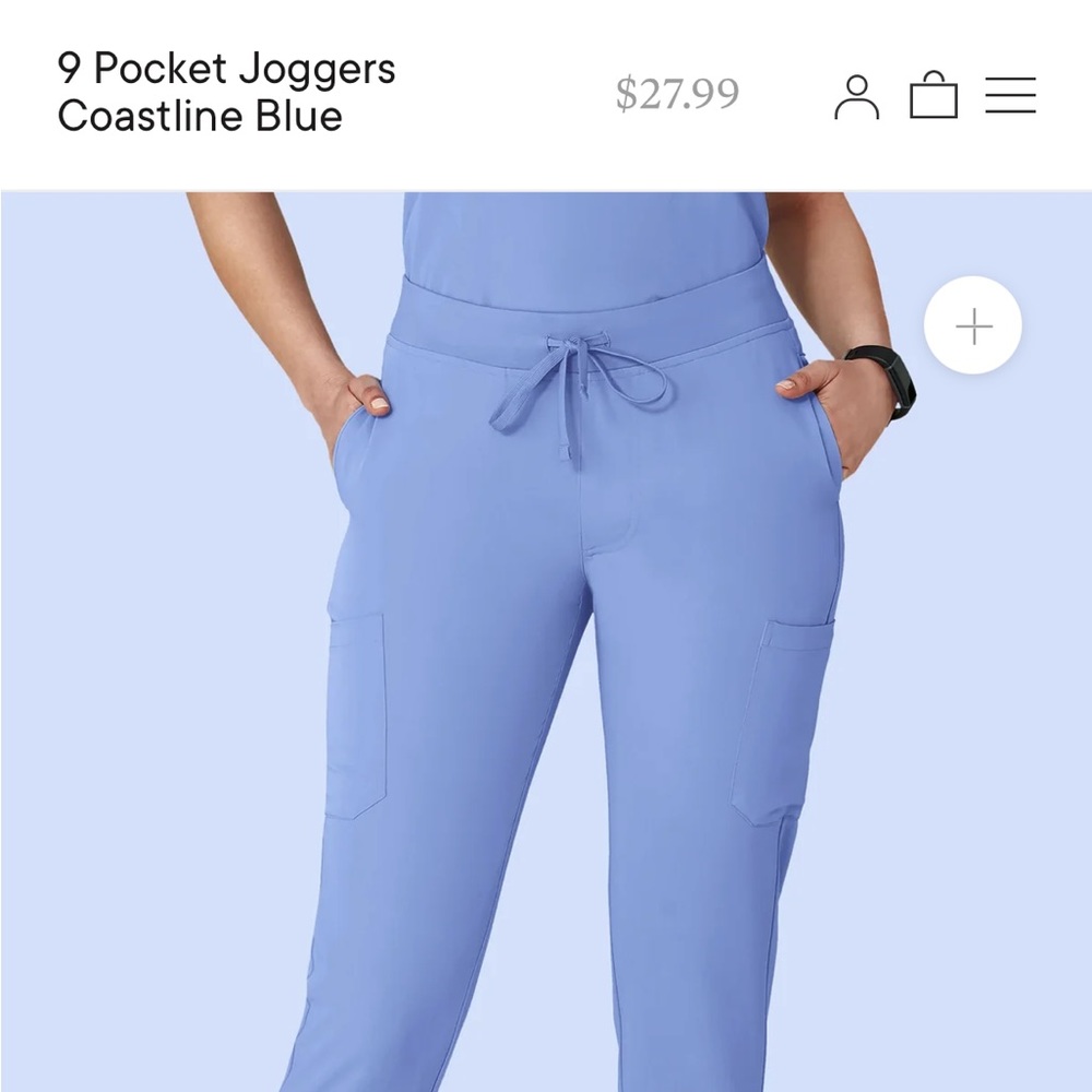 Mandala 9 Pocket Jogger - Medium - Coastline Blue